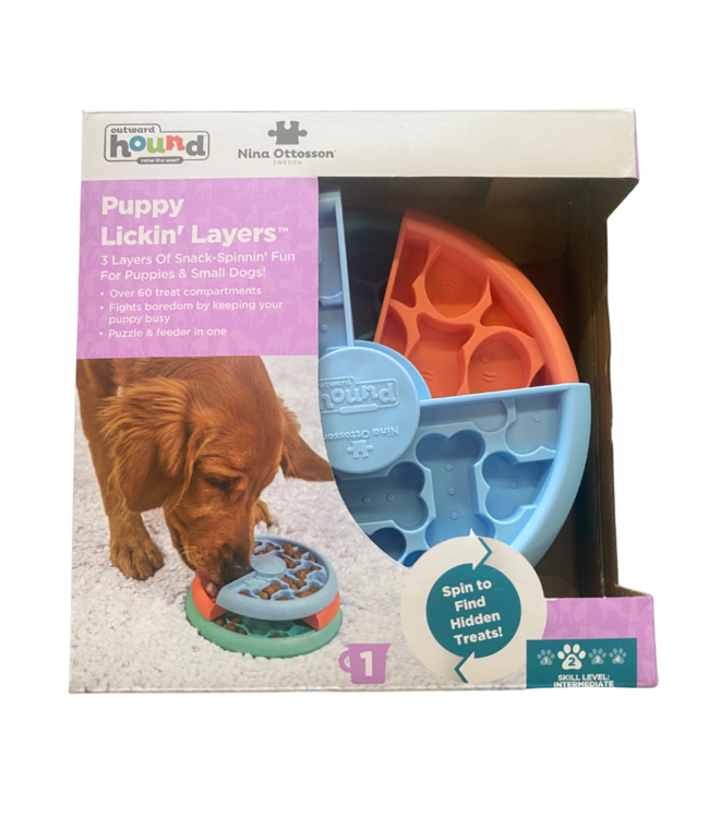 Nina Ottosson Interactive Game - Lickin' Layers for Puppy