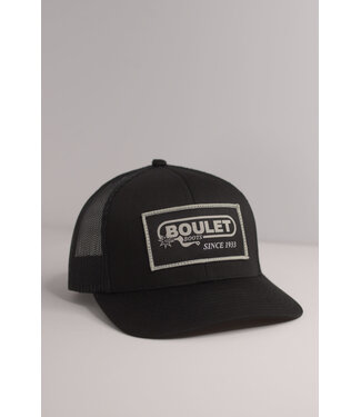 Boulet Trucker Cap with Rectangle logo