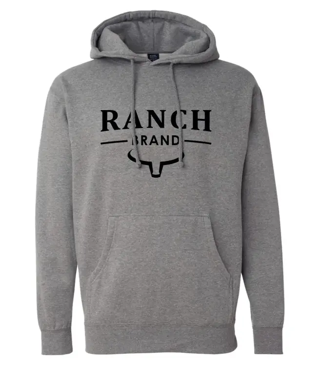 Ranch Brand Hoodie Unisexe Classic Gris