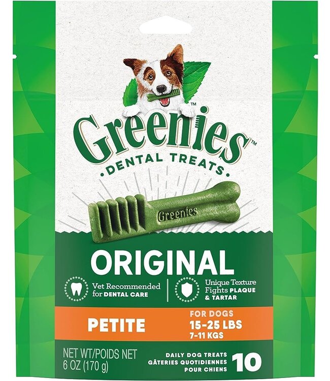 Greenies Mini-Pack Original Dental Treat for Dogs