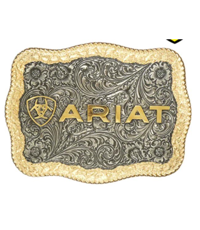 Ariat Rope Edge Belt Buckle