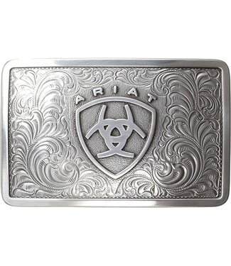 Ariat Rectangle Filigree Belt Buckle