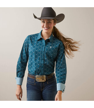 Ariat Chemise Kirby Stretch Steerhead