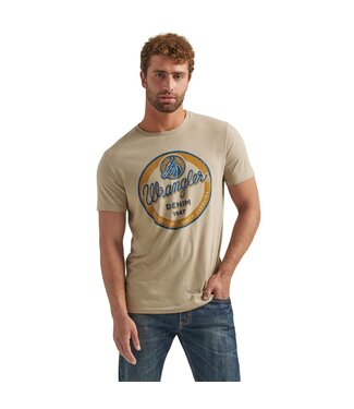 Wrangler T-Shirt Logo Rond Denim 1947