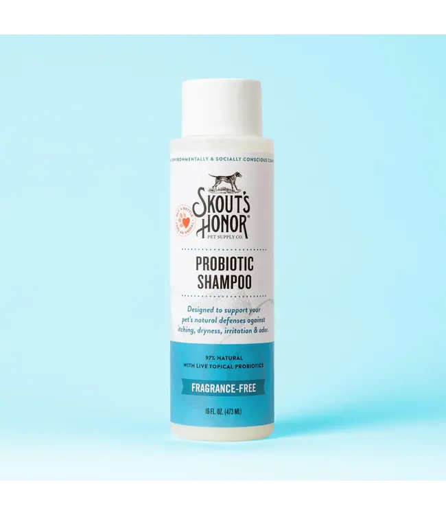 Skout's Honor Shampoing avec Probiotiques Sans Parfum