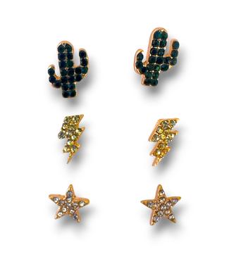 M&F Western Products Cactus Earrings