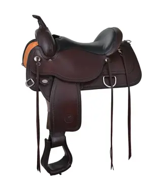 Circle Y Topeka Walnut Flex2 Western saddle