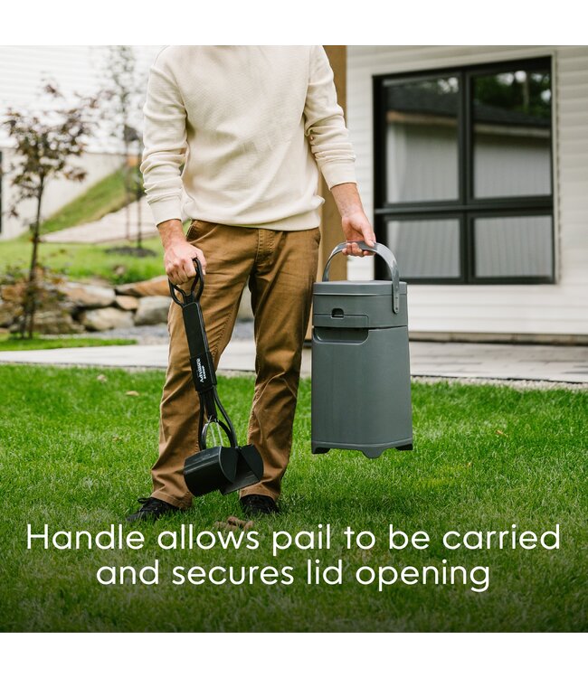 PET GENIE Poubelle à Déchets pour Chien Jumbo Paddock Animal