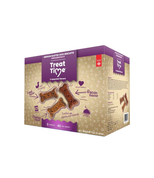 Treat Time Coated Dog Cookies
