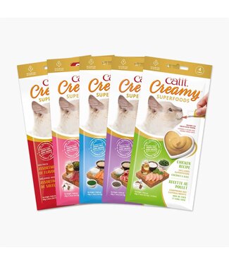 Catit Creamy SuperFoods Saveurs Assorties