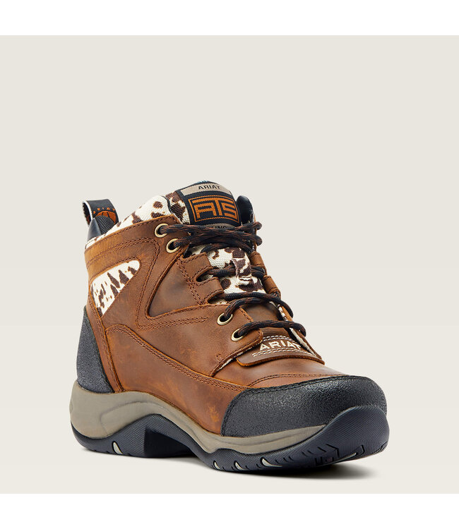 Ariat Terrain Waterproof Boot - Cow Print