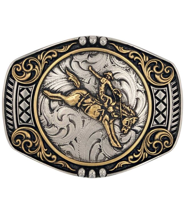 Montana Silversmiths Ride the Storm Belt Buckle