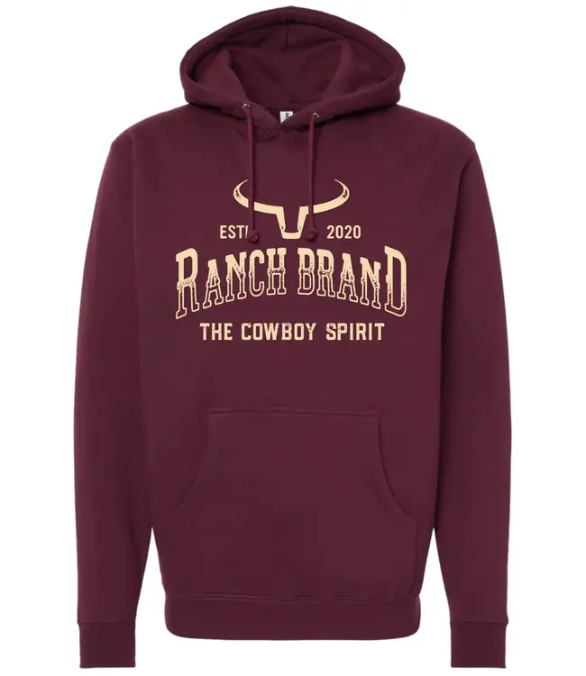 Ranch Brand Hoodie Unisexe College Spirit