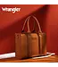 Wrangler Brown Carry-All Tote / Crossbody