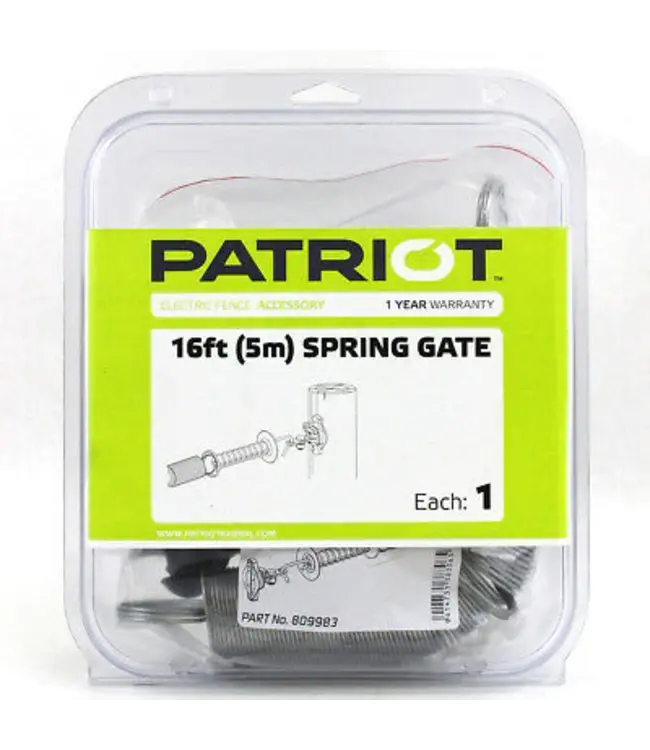 Patriot Fence handle with spring