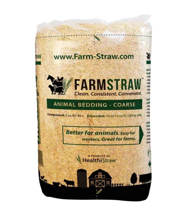 HealthiStraw FarmStraw - Straw Litter for Pets
