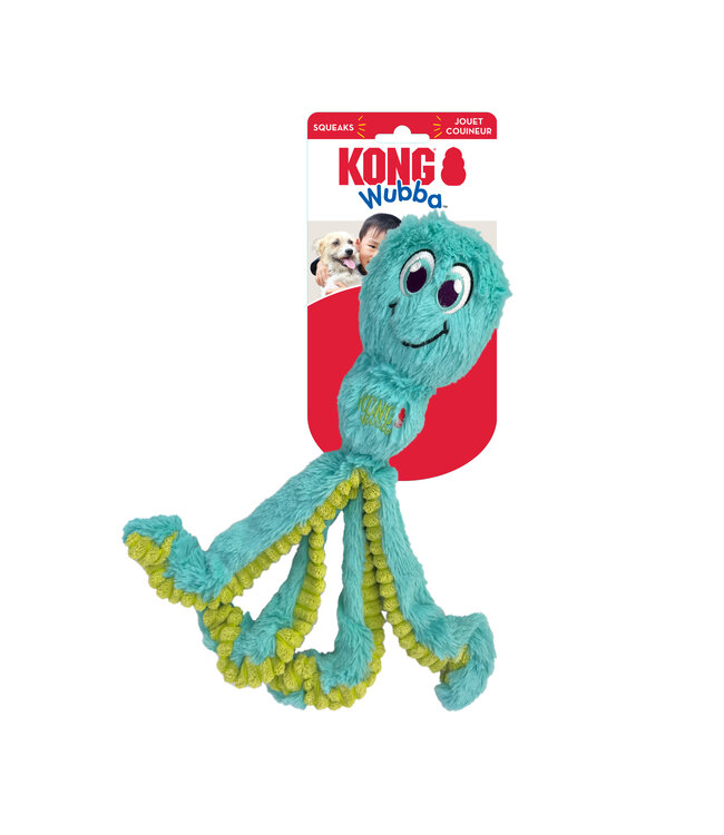 KONG Peluche Wubba Octopus