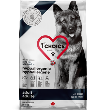 1st Choice Recette Hypoallergène à la Morue pour Chien