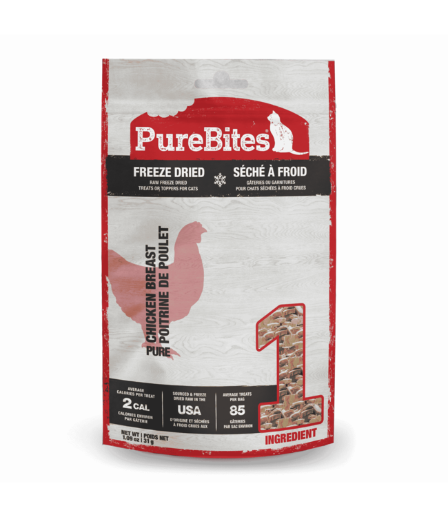 PureBites Freeze Dried Chicken Bites for Cats