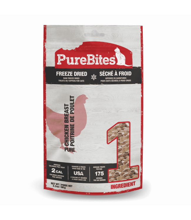 PureBites Freeze Dried Chicken Bites for Cats