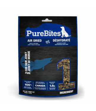 PureBites Jerky Déshydraté de Morue