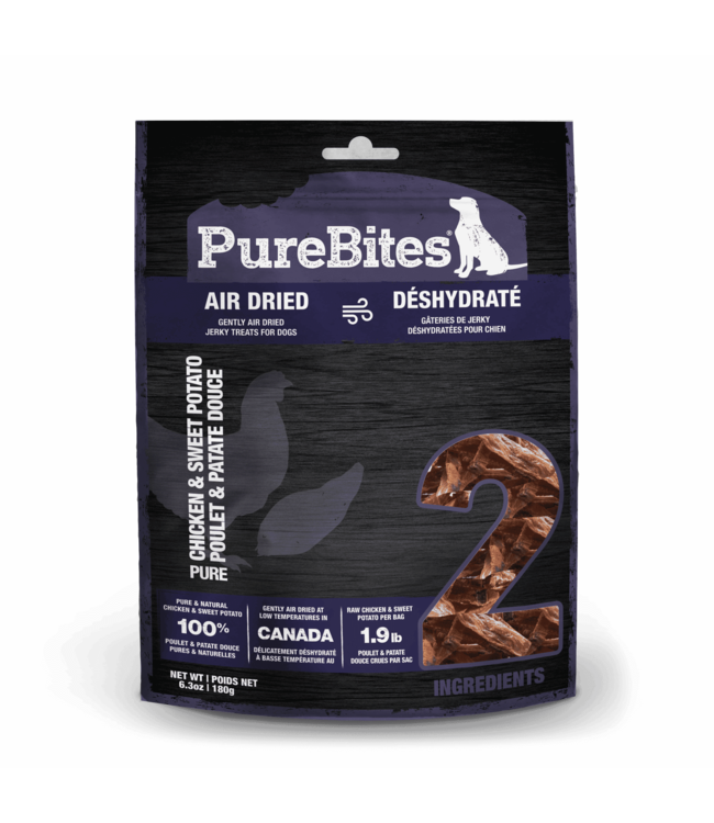 PureBites Dehydrated Chicken & Sweet Potato Jerky