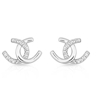 Montana Silversmiths Horseshoe Happiness Earrings