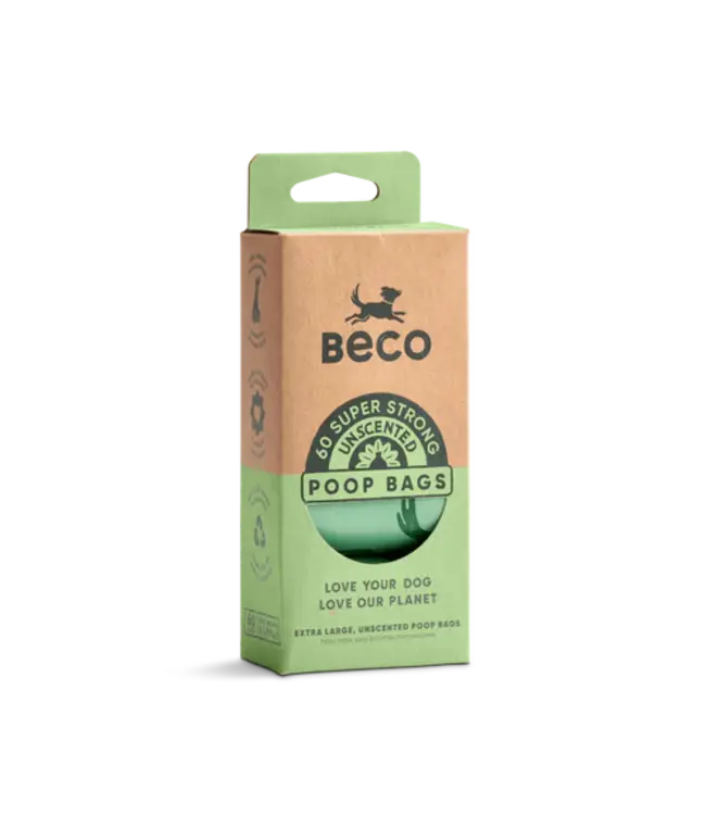 BECO PETS Poop bags - Fragrance-free