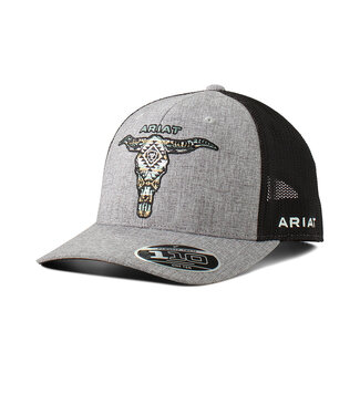 Ariat Casquette Tête de Boeuf Motif Aztec