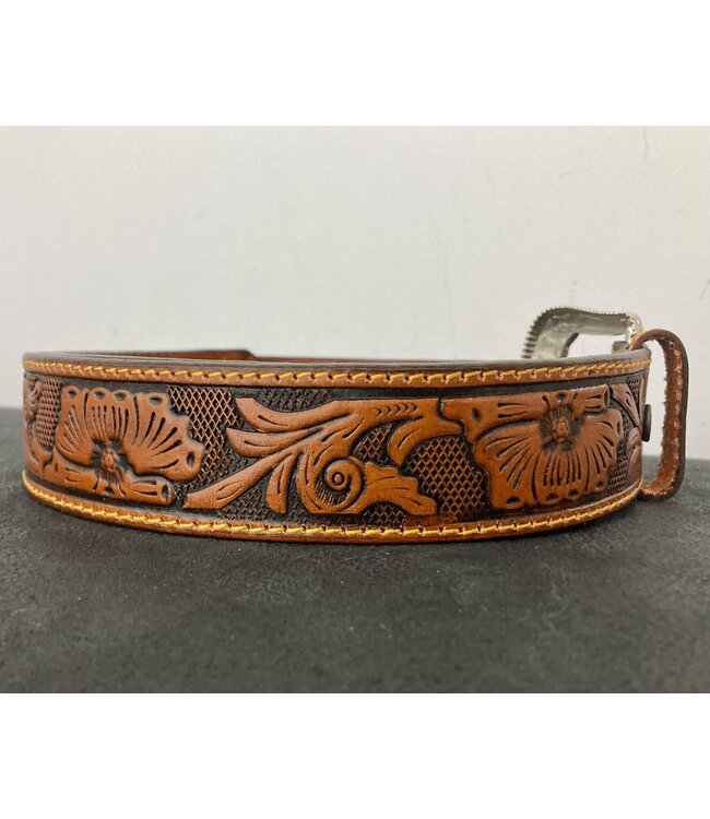 Catawest Flower Print Belt