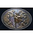 M&F Western Products Oval Bull Rider Belt Buckle