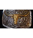 M&F Western Products Rectangle Bullhead Belt Buckle