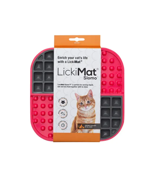 LickiMat Tapis de léchage Slomo pour chat