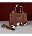 Wrangler Brown Cow Print Concealed Carry Tote / Crossbody