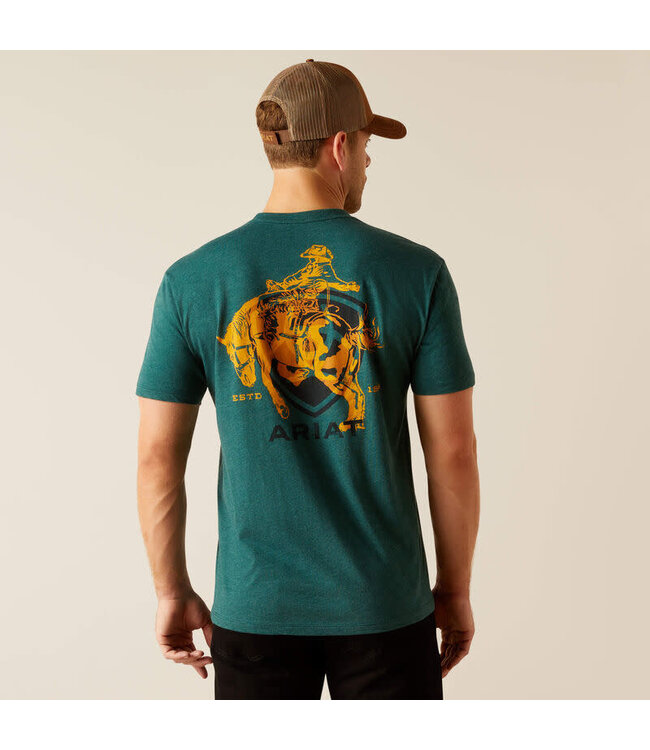 Ariat T-Shirt pour Homme Abilene Shield