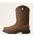Ariat Bottes Western RigTEK Waterproof CSA Oily Distressed Brown