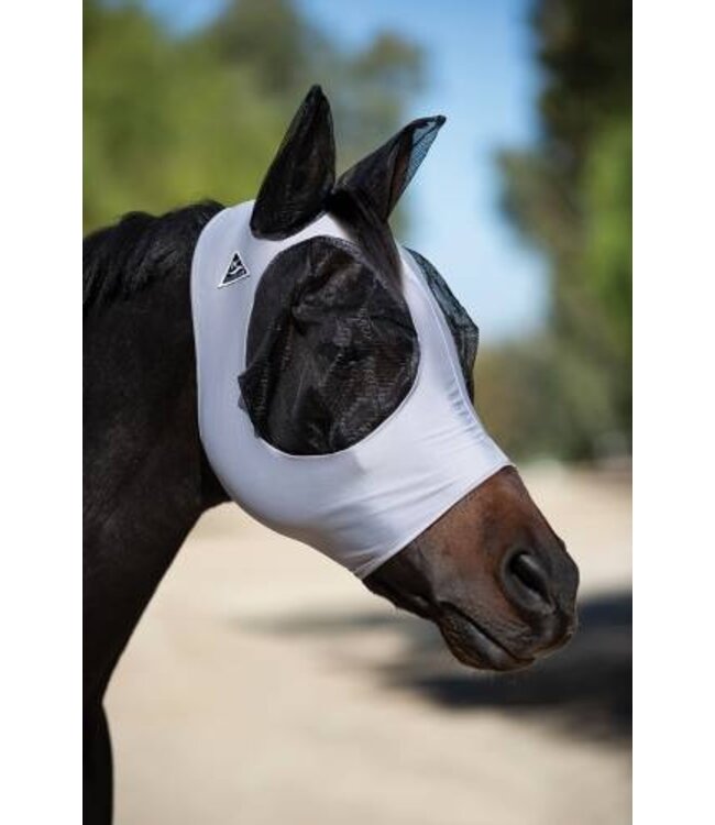 Professional's Choice Lycra Fly Mask - Charcoal