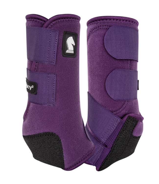 Classic Equine Legacy2 Eggplant Support Boots