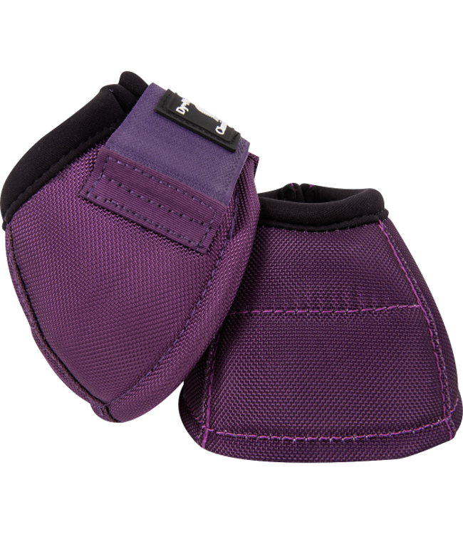 Classic Equine DyNo Turn Eggplant Bell Boots