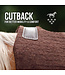 Professional's Choice Steam Pressed Comfort-Fit Felt Chocolate Saddle Pad