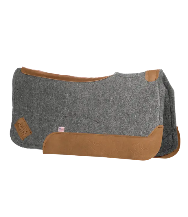 Impact Gel Contour Classic Saddle Pad Wear Leather