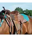 Weaver Synergy Steam Pressed Merino Wool Turquoise Performance Saddle Pad