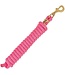 Weaver Laisse Value Rope en Brass Diva Pink