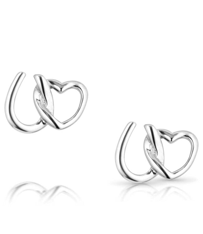 Montana Silversmiths Luck & Love Earrings