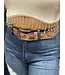 M&F Western Products Ceinture Nocona Sunflower Tooled Leather