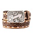 M&F Western Products Boucle de Ceinture Pink Howdy