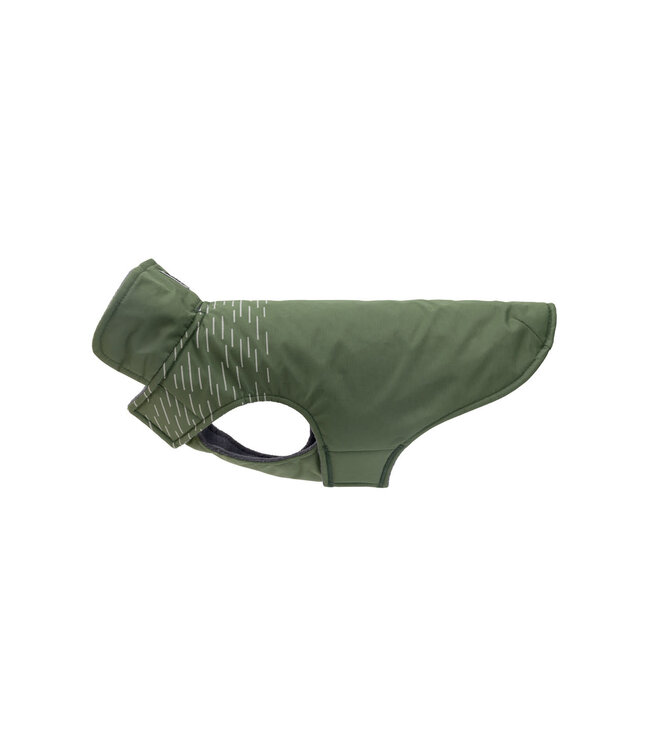 RC Pets Manteau Imperméable Dark Olive Cascade Reflective