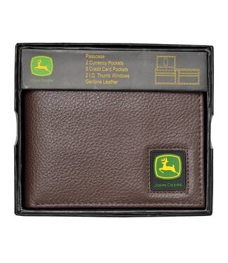 John Deere Bi-Fold Wallet with Logo