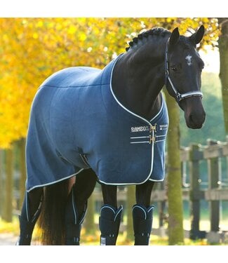 Horseware Cooler Navy Rambo Deluxe en Polaire