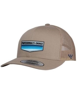 Professional's Choice Precurve Trucker Rubber Patch Hats